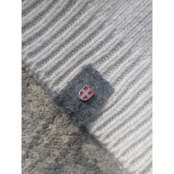 ARPIN 1817 France Sweater Full-Zip Jacket Extra Fine Wool Sz T36 -SM Cream Knit - Picture 8 of 16